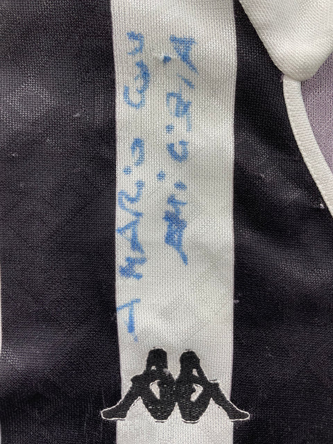 Store Shirt • Juventus • 1989 • Kappa • Home • Size XL • Signed by Roberto Baggio 