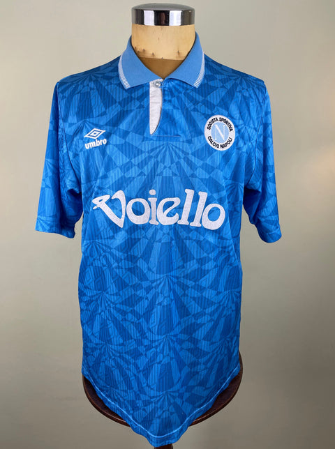 Jersey | Club | Napoli | 1992 | Gianfranco Zola | Matchworn