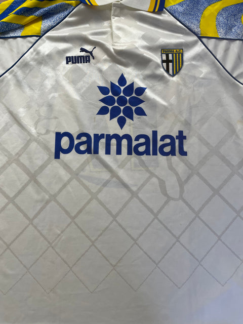 Match Shirt • Club • Parma • 1996 • Puma • Home • #17 • Fabio Cannavaro • Match Worn 