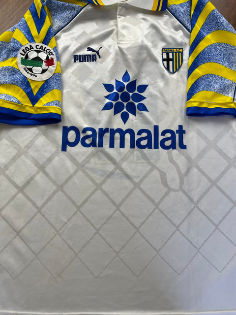 Match Shirt • Club • Parma • 1996 • Puma • Home • #17 • Fabio Cannavaro • Match Worn 