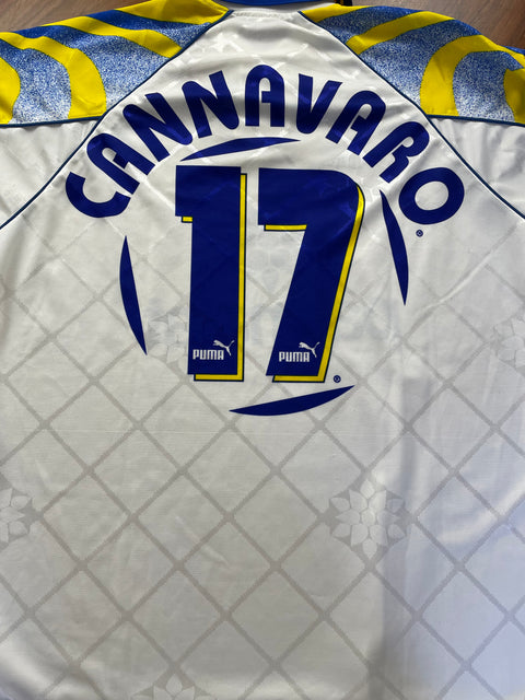Match Shirt • Club • Parma • 1996 • Puma • Home • #17 • Fabio Cannavaro • Match Worn 