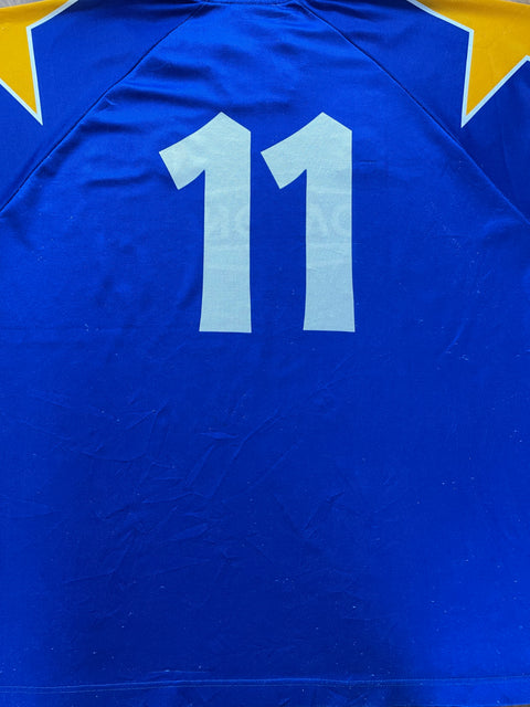 Match Shirt • Club • Juventus • 1994 • Kappa • Away • #11 • Fabrizio Ravanelli • Match Worn 