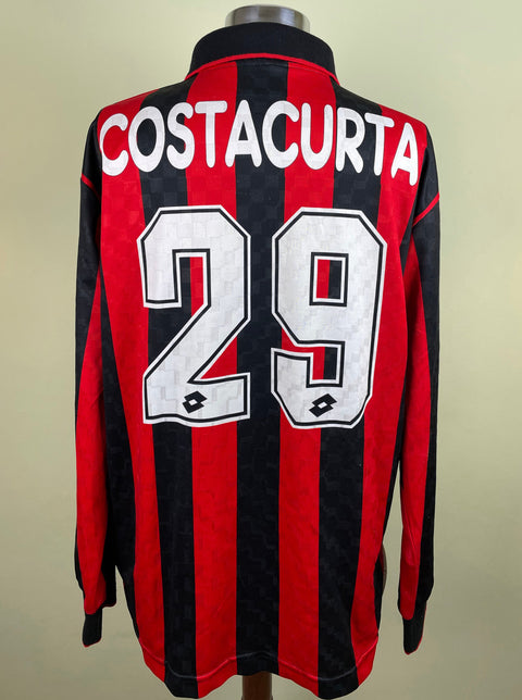 Jersey | Club | AC Milan | 1995 | Alessandro Costacurta | Matchworn