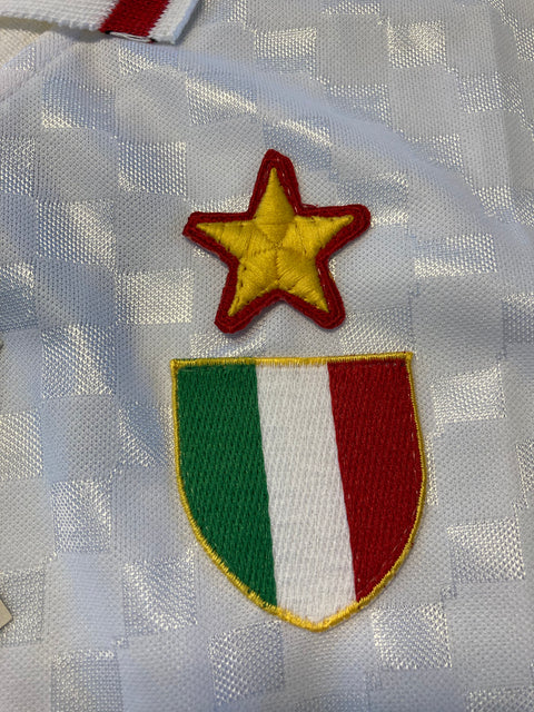 Store Shirt • AC Milan • 1996 • Lotto • Away • #9 • George Weah • Size L • Player Spec • BNWT 