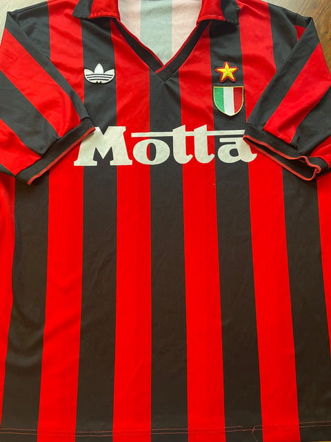 Store Shirt • AC Milan • 1992 • Adidas • Home • Size M 