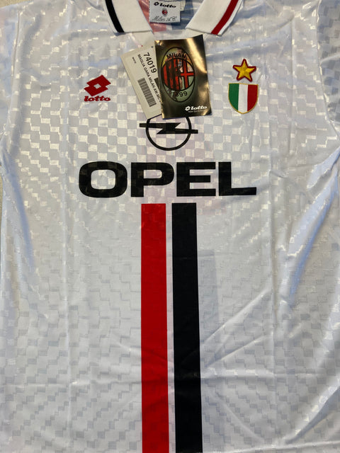 Store Shirt • AC Milan • 1996 • Lotto • Away • #4 • Demetrio Albertini • Size L • Player Spec • BNWT 
