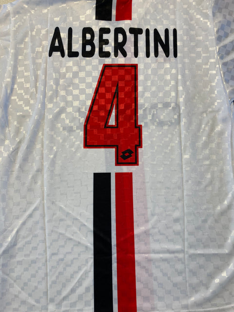 Store Shirt • AC Milan • 1996 • Lotto • Away • #4 • Demetrio Albertini • Size L • Player Spec • BNWT 