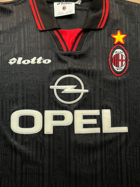 Store Shirt • AC Milan • 1997 • Lotto • Third • Ibou Ba • Size L