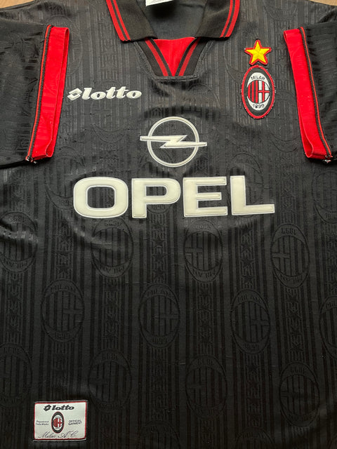 Store Shirt • AC Milan • 1997 • Lotto • Third • Ibou Ba • Size L