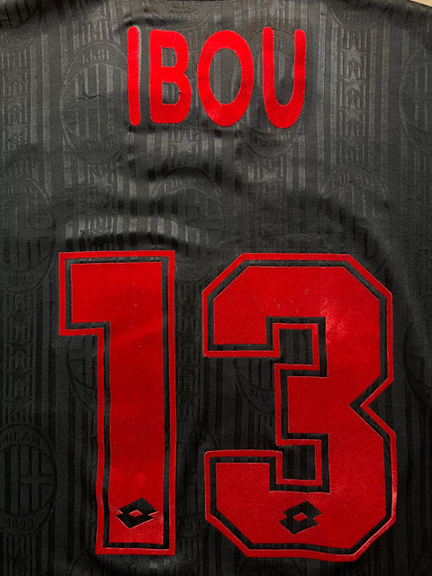 Store Shirt • AC Milan • 1997 • Lotto • Third • Ibou Ba • Size L