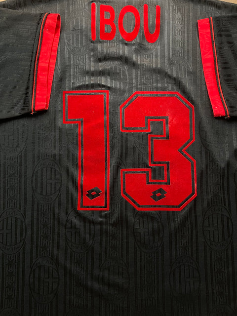Store Shirt • AC Milan • 1997 • Lotto • Third • Ibou Ba • Size L