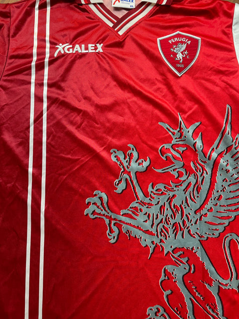 Store Shirt • Perugia • 1998 • Galex • Home • Hideotoshi Nakata • Size XL
