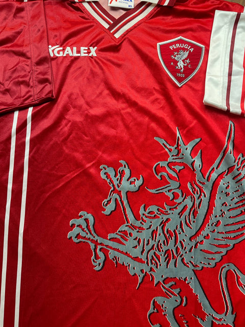 Store Shirt • Perugia • 1998 • Galex • Home • Hideotoshi Nakata • Size XL