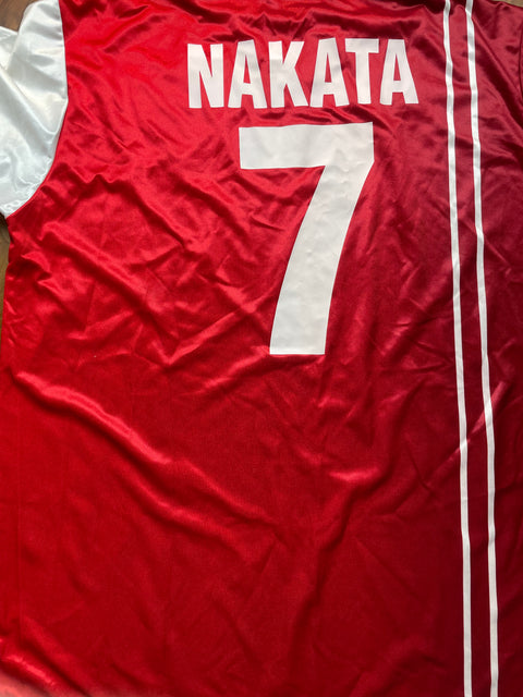 Store Shirt • Perugia • 1998 • Galex • Home • Hideotoshi Nakata • Size XL