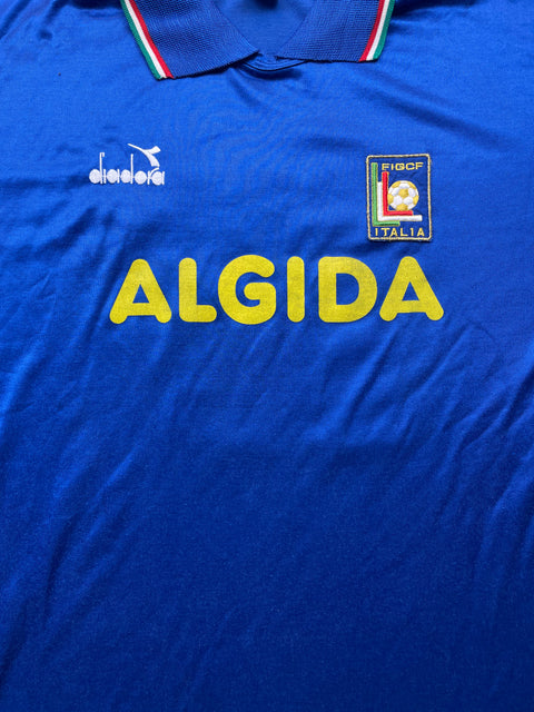 Match Shirt • National • Italia Women • 1992 • Diadora • Home • #17 • Match Worn • Size L