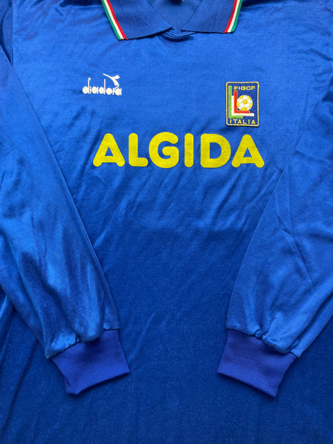 Match Shirt • National • Italia Women • 1992 • Diadora • Home • #17 • Match Worn • Size L