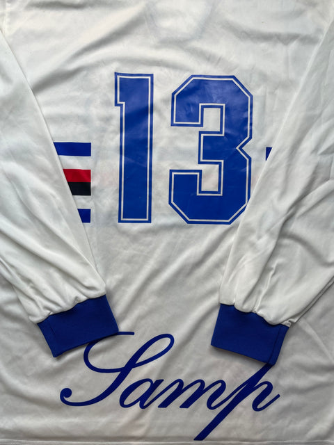 Match Shirt • Club • Sampdoria • 1997 • Asics • Away • #13 • Player Issue