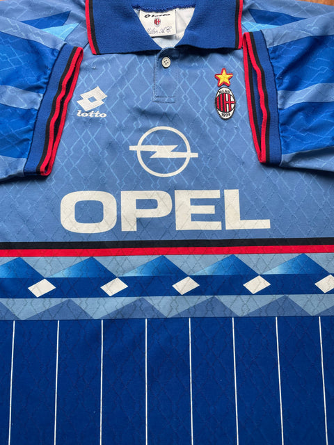 Store Shirt • AC Milan • 1995 • Lotto • Fourth • Demetrio Albertini • Size XL