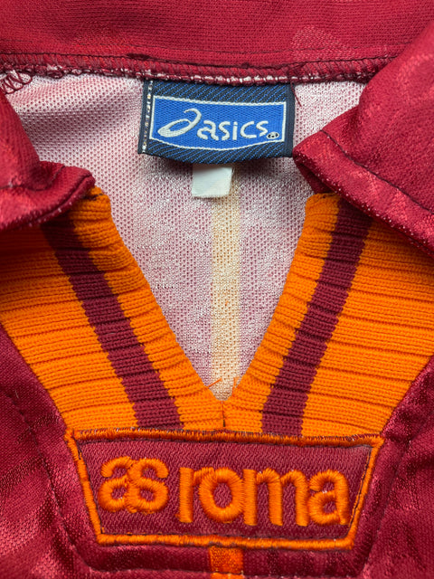 Match Shirt • Club • Roma • 1996 • Asics • Home • #24 • Marco Delvecchio • Match Worn