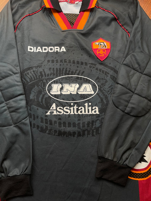 Store Shirt • Roma • 1997 • Asics • Keeper • Michael Konsel • Size S