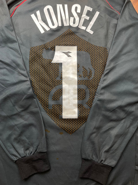 Store Shirt • Roma • 1997 • Asics • Keeper • Michael Konsel • Size S