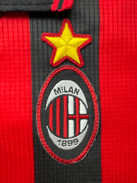 Store Shirt • AC Milan • 1997 • Lotto • Home • Alessandro Costacurta • Size XL