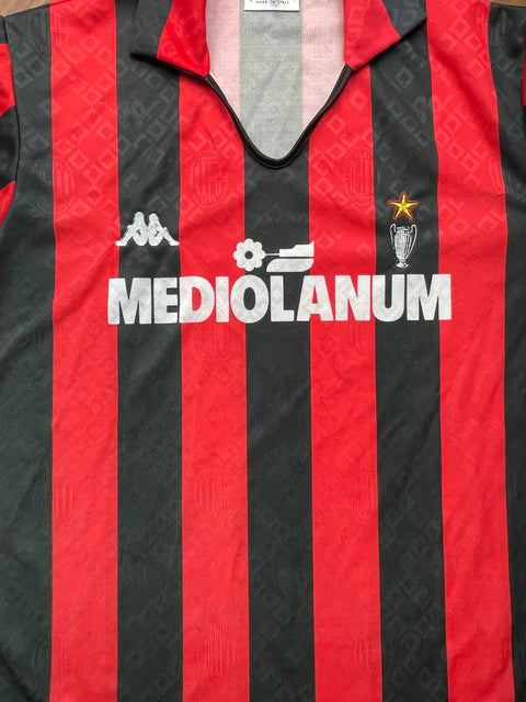 Store Shirt • AC Milan • 1989 • Kappa • Home • Size L
