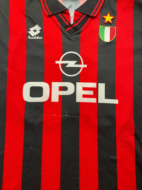 Store Shirt • AC Milan • 1996 • Lotto • Home • Marco Simone