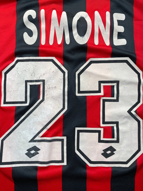 Store Shirt • AC Milan • 1996 • Lotto • Home • Marco Simone