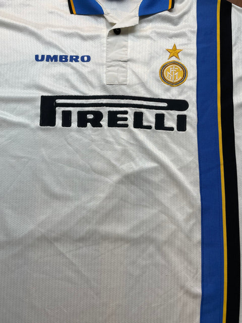Store Shirt • Inter • 1997 • Umbro • Away • Ronaldo • Size L