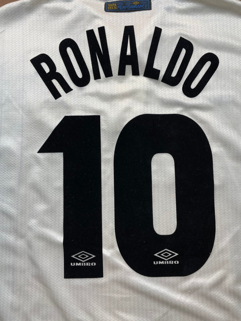Store Shirt • Inter • 1997 • Umbro • Away • Ronaldo • Size L