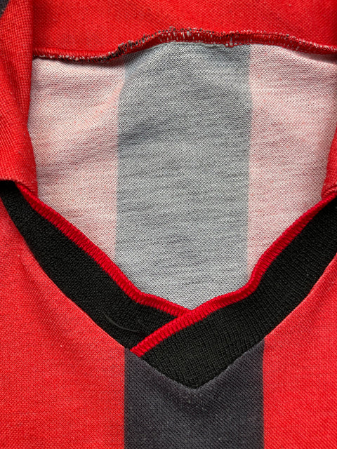Store Shirt • AC Milan • 1990 • Adidas • Home • Size XL • Nido d'Ape • Player Issue