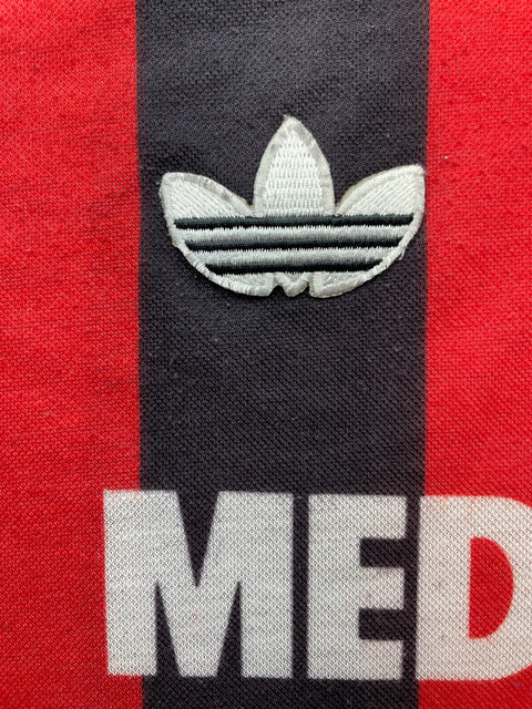 Store Shirt • AC Milan • 1990 • Adidas • Home • Size XL • Nido d'Ape • Player Issue
