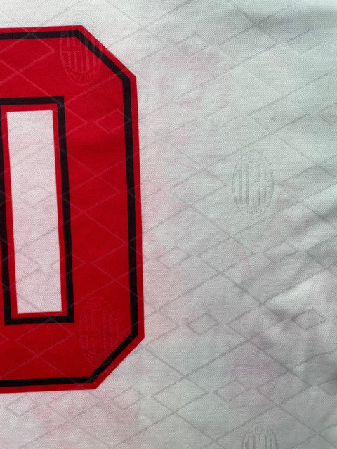 Match Shirt • Club • AC Milan • 1993 • Lotto • Away • #10 • Brian Laudrup • Match Worn