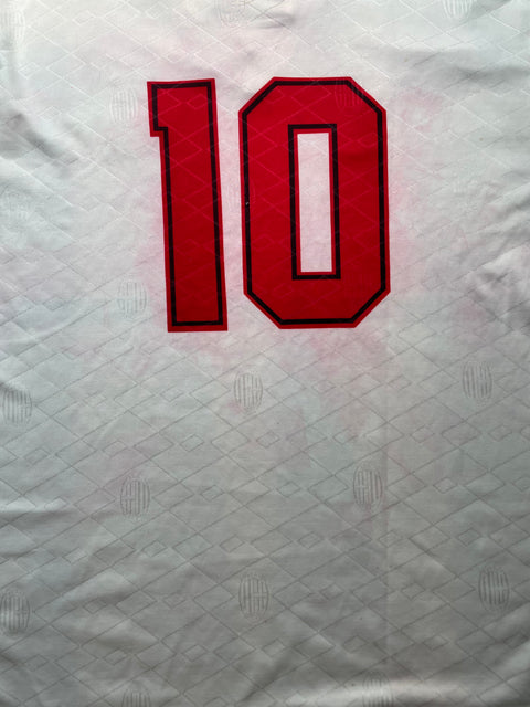 Match Shirt • Club • AC Milan • 1993 • Lotto • Away • #10 • Brian Laudrup • Match Worn