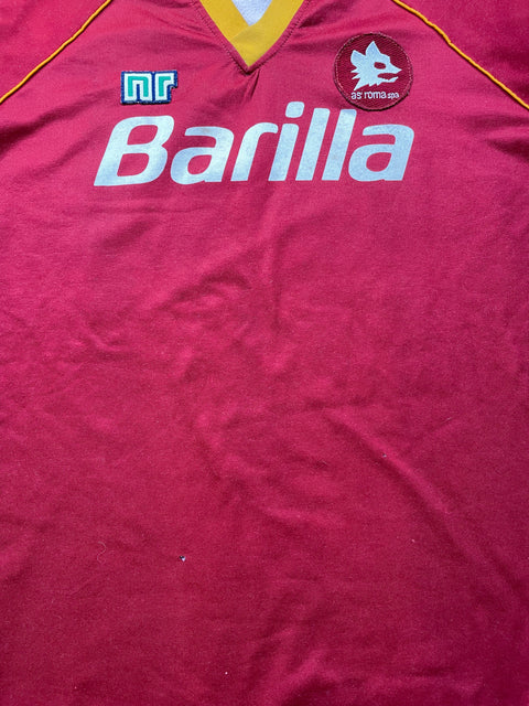 Store Shirt • Roma • 1987 • Ennerre • Home • Size L • #20 • Player Issue