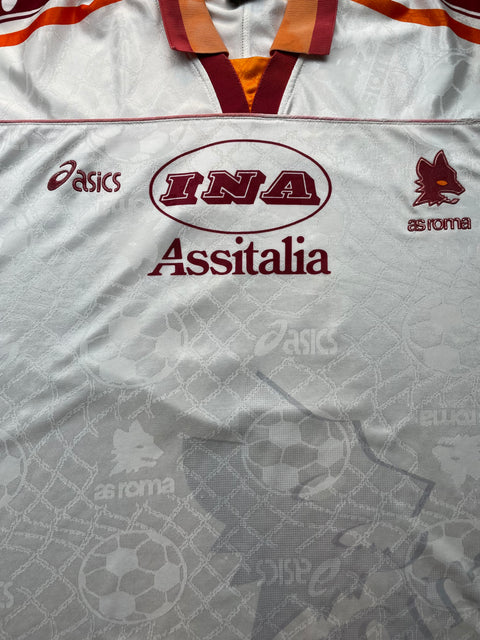 Store Shirt • Roma • 1995 • Asics • Away • Size XL • #4 • Player Issue