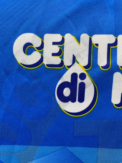 Match Shirt • Club • Napoli • 1996 • Lotto • Home • #9 • Massimiliano Esposito • Match Worn