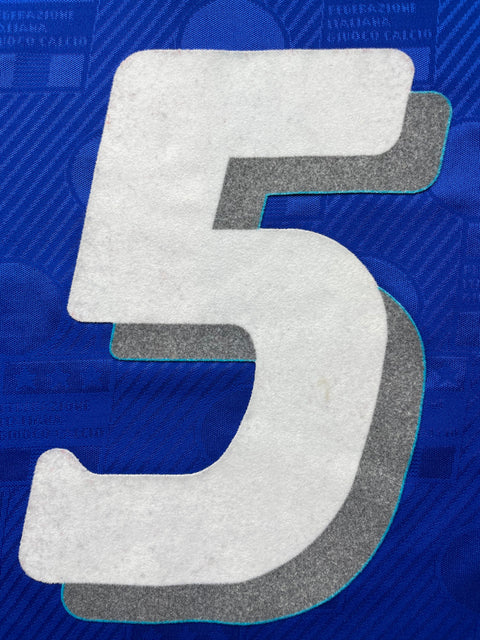 Match Shirt • National • Italia • 1994 • Diadora • Home • #5 • WC 94 • Paolo Maldini • Match Prepared