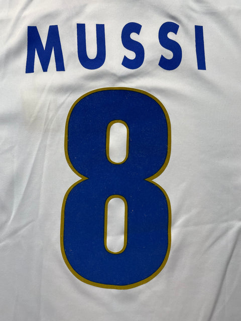 Match Shirt • National • Italia • 1996 • Nike • Home • #8 • Roberto Mussi • Match Prepared