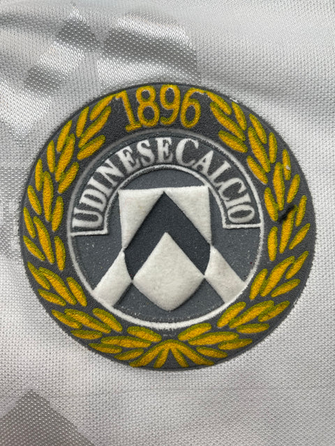 Match Shirt • Club • Udinese • 1995 • Hummel • Home • #7 • Raffaele Ametrano • Match Worn