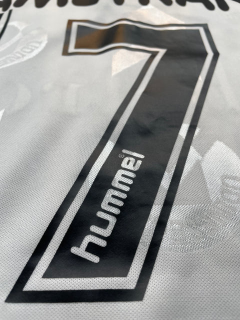 Match Shirt • Club • Udinese • 1995 • Hummel • Home • #7 • Raffaele Ametrano • Match Worn