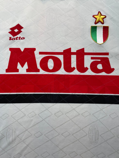 Match Shirt • Club • AC Milan • 1993 • Lotto • Away • #3 • Paolo Maldini • Match Worn