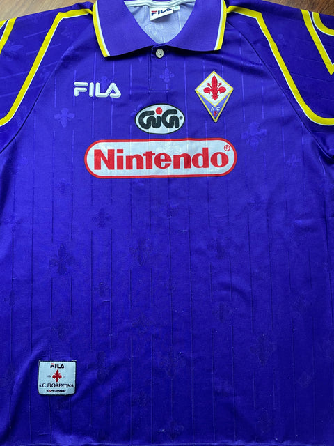 Store Shirt • Fiorentina • 1997 • Fila • Home • Size M