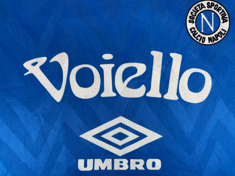Player Issue Training | Napoli | 1993 | Fabio Cannavaro | Umbro Training Top