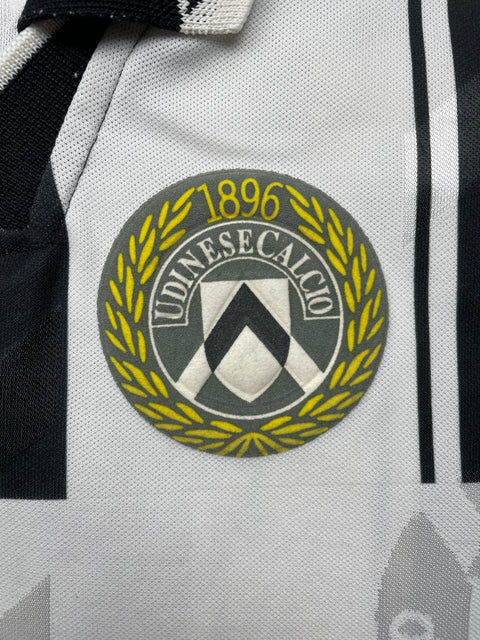 Match Shirt • Club • Udinese • 1995 • Hummel • Home • #10 • Giovanni Stroppa • Match Worn