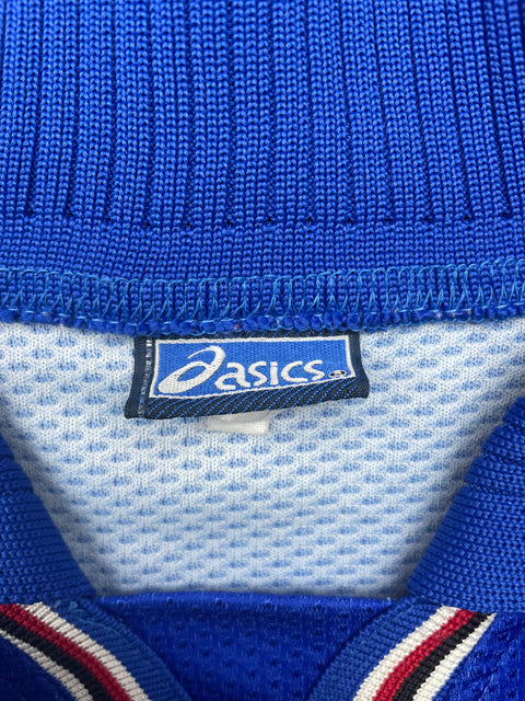 Match Shirt • Club • Sampdoria • 1997 • Asics • Home • #5 • Moreno Mannini • Match Worn