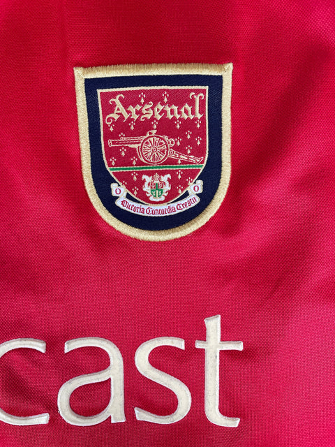 Jersey | Club | Arsenal | 2000 | Patrick Vieira | Matchworn