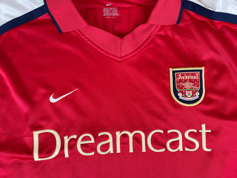 Jersey | Club | Arsenal | 2000 | Patrick Vieira | Matchworn