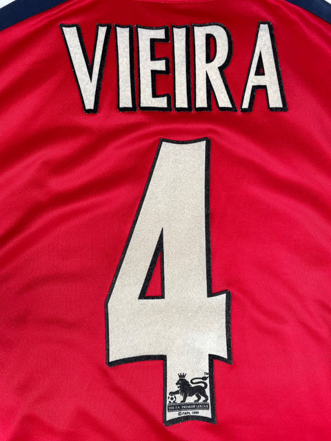 Jersey | Club | Arsenal | 2000 | Patrick Vieira | Matchworn